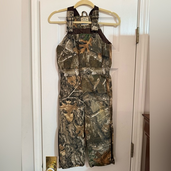 New Blue Mountain Kids' Insulated Bib Overalls - Picture 1 of 12